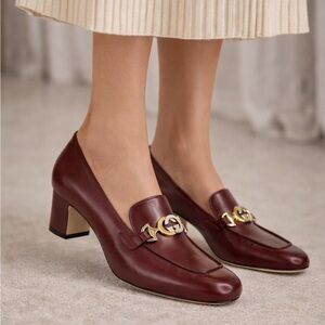 GUCCI Horsebit Leather Pumps | Size 11 | NWT